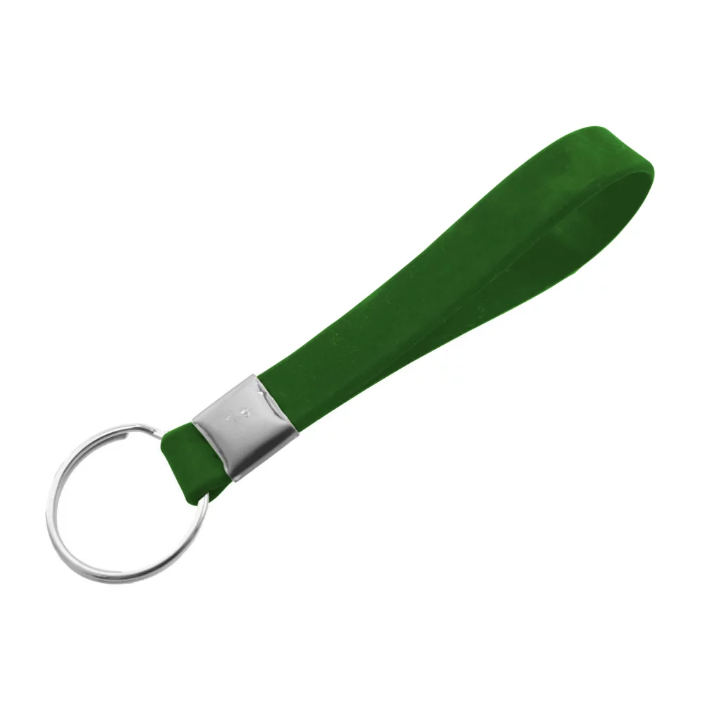 Porte-clés en silicone imprimé