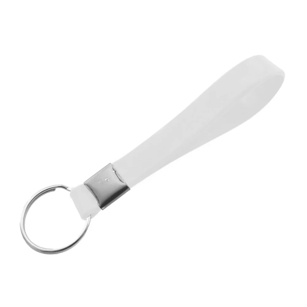 Porte-clés en silicone imprimé