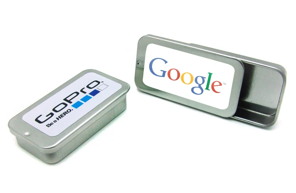 Boîte à menthes coulissante