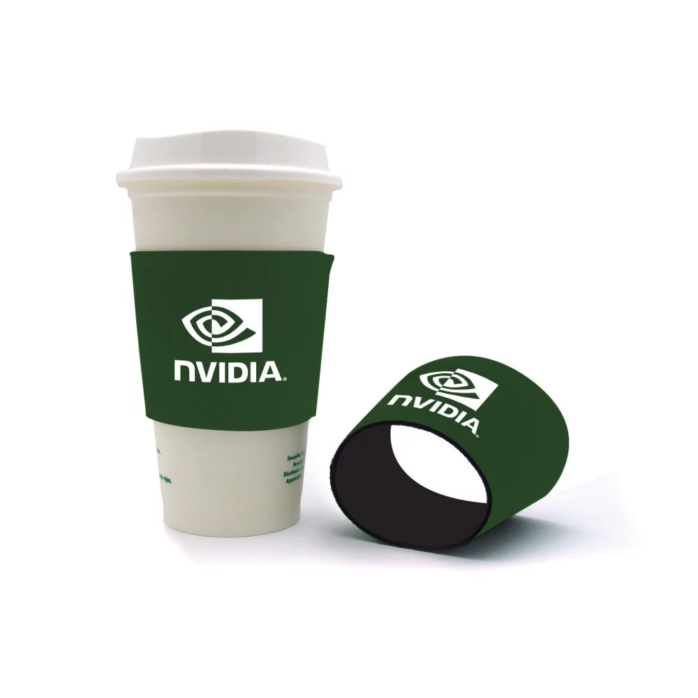 Silkscreened Reusable Coffee Cozy