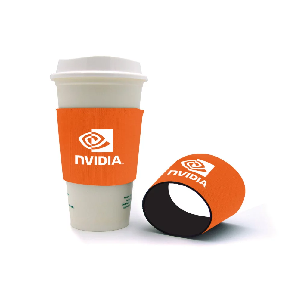 Silkscreened Reusable Coffee Cozy