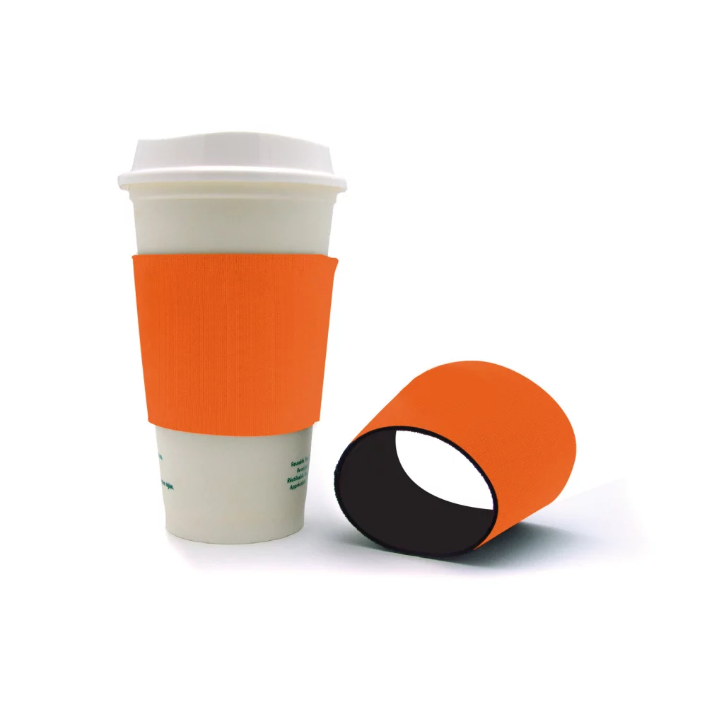 Silkscreened Reusable Coffee Cozy