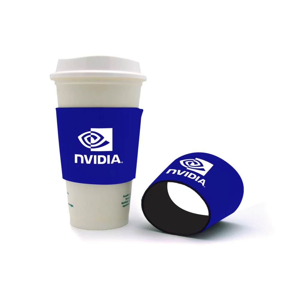 Silkscreened Reusable Coffee Cozy