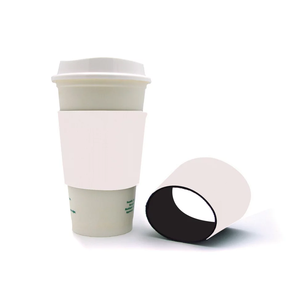 Manchon de café réutilisable sérigraphié