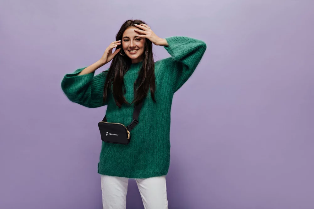 LL Crossbody Belt Bag Fanny Pack With Metal Zipper (Air Import)