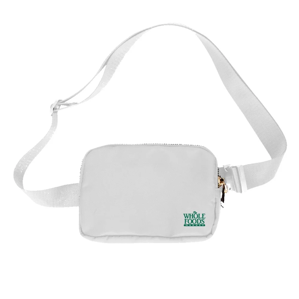 LL Crossbody Belt Bag Fanny Pack With Metal Zipper (Air Import)