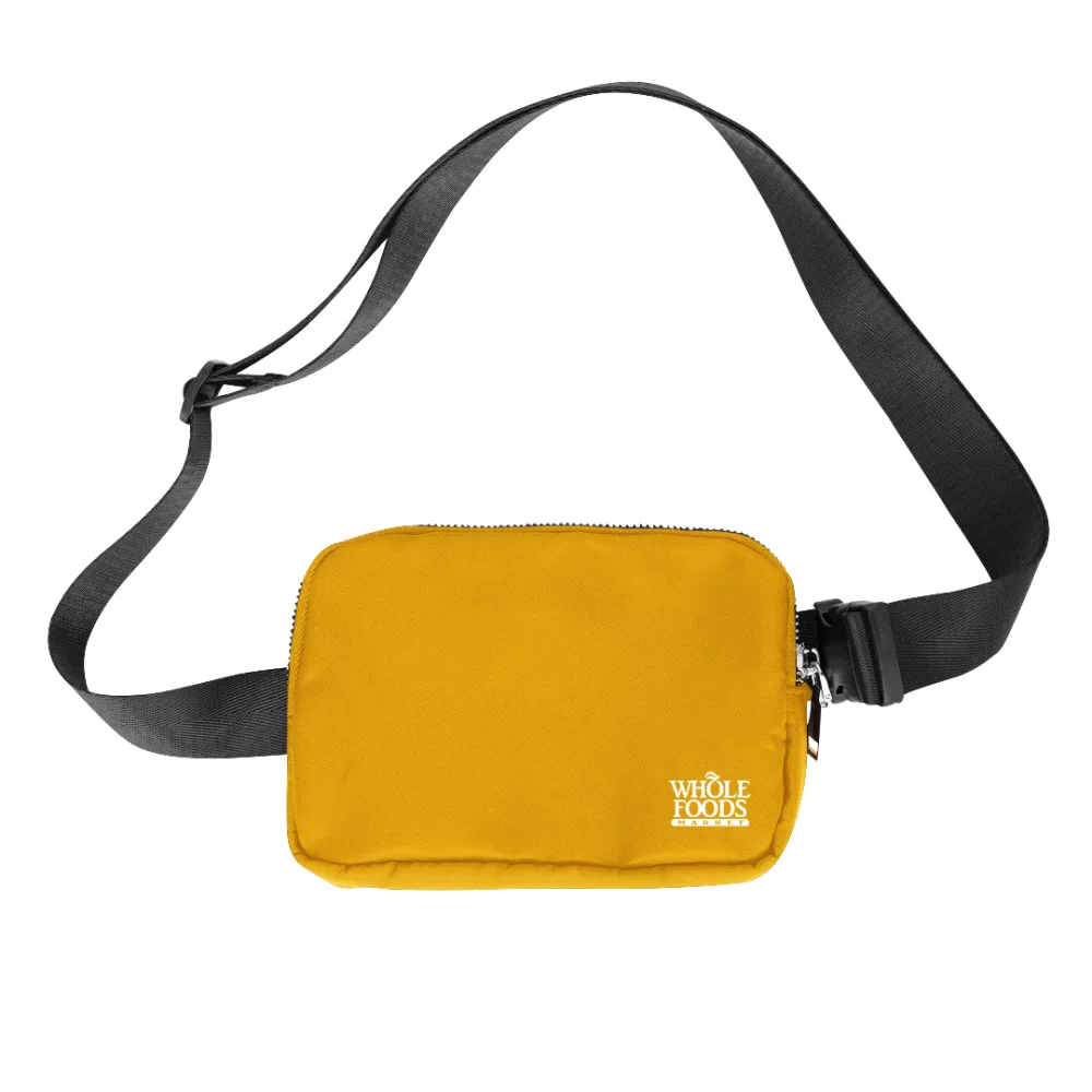 LL Crossbody Belt Bag Fanny Pack With Metal Zipper (Air Import)