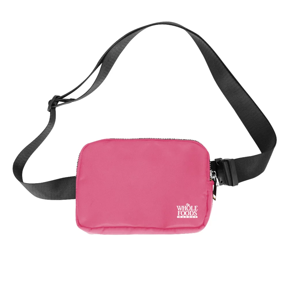 LL Crossbody Belt Bag Fanny Pack With Metal Zipper (Air Import)