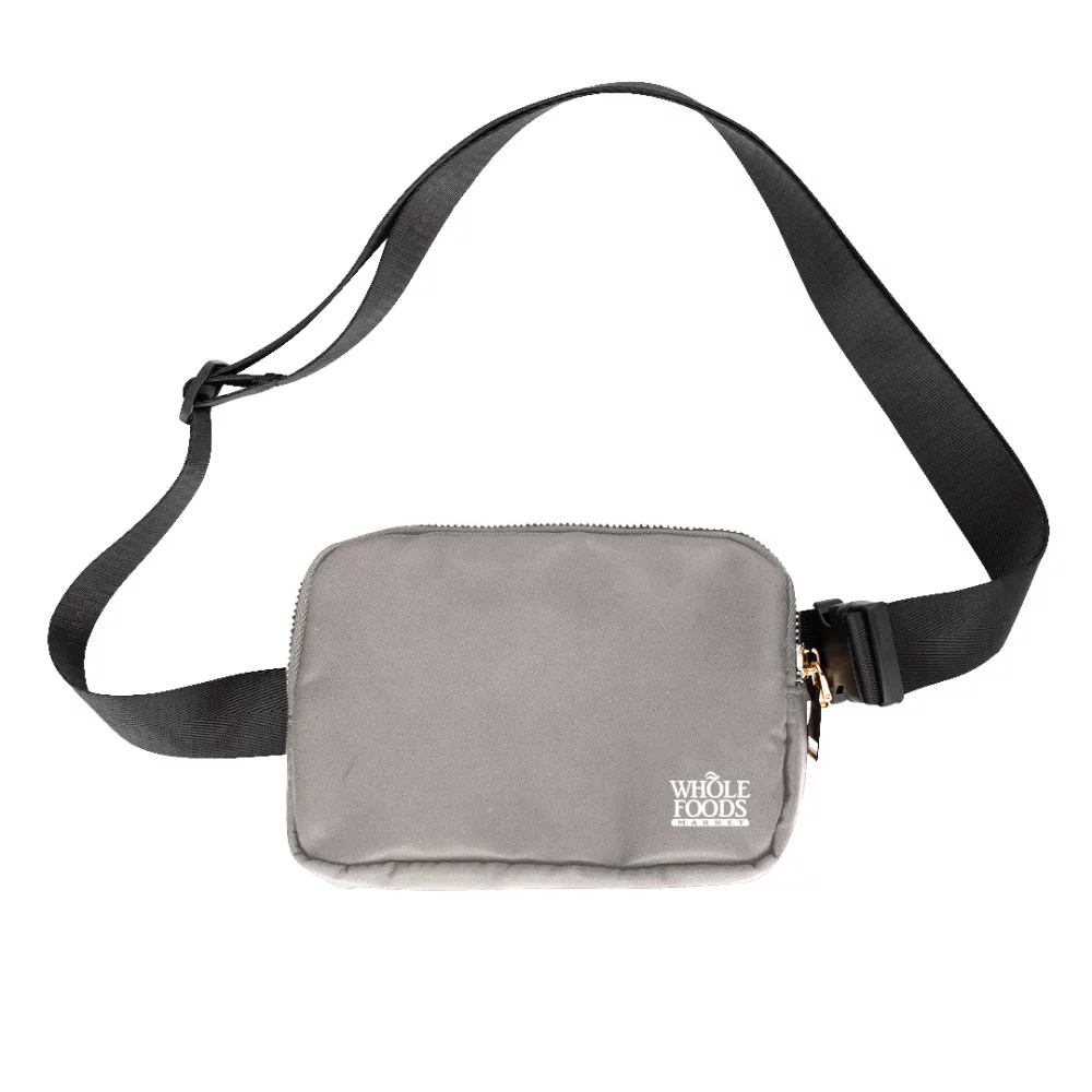 LL Crossbody Belt Bag Fanny Pack With Metal Zipper (Air Import)