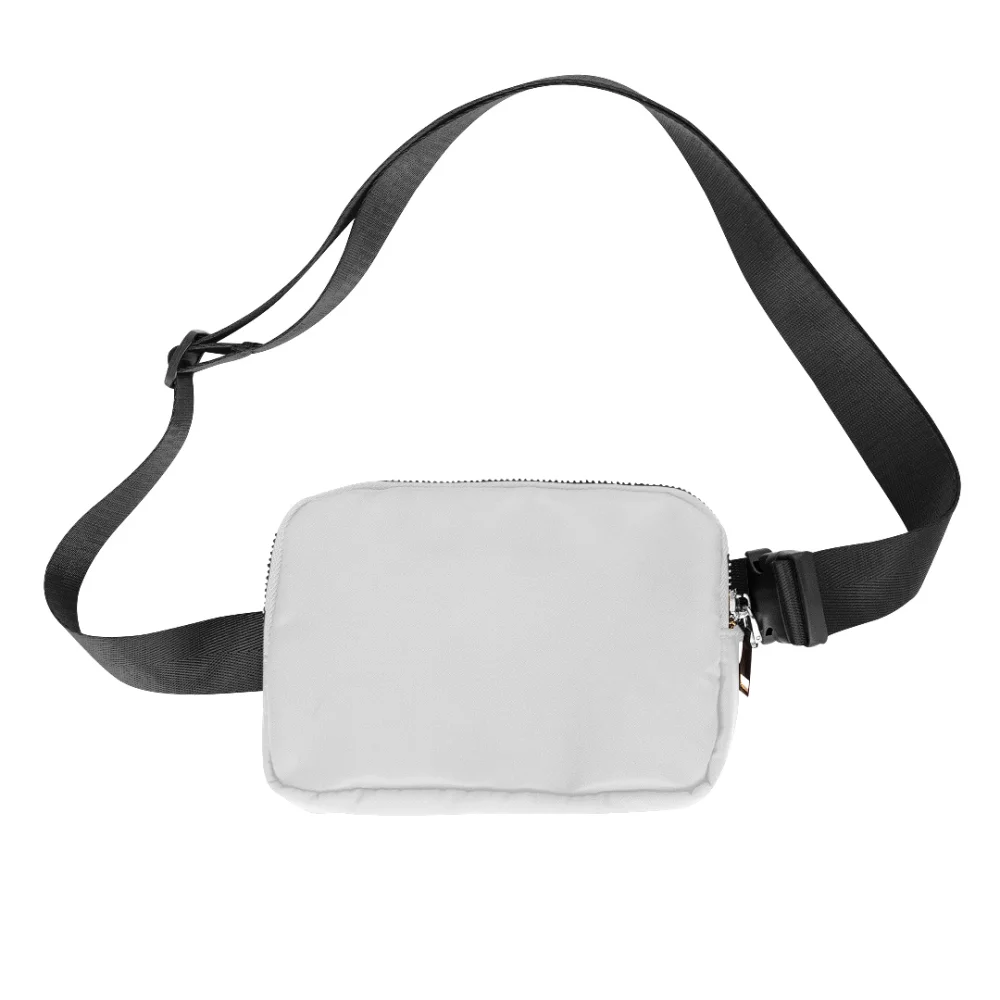LL Crossbody Belt Bag Fanny Pack With Metal Zipper (Air Import)