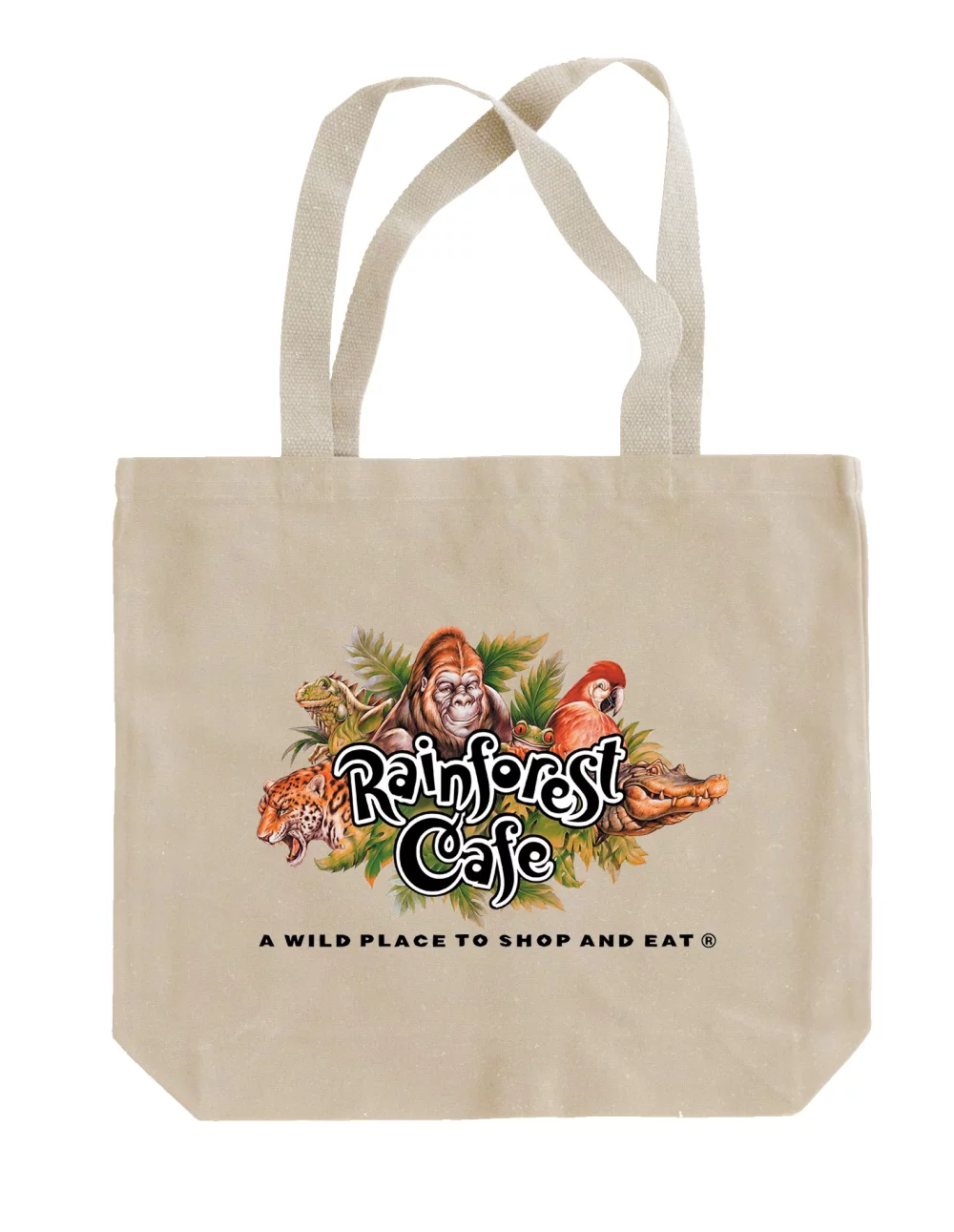 12 oz. Premium Cotton Canvas Shopper Tote Bag