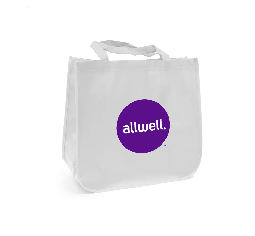 Large Non-Woven Laminated Grocery Tote