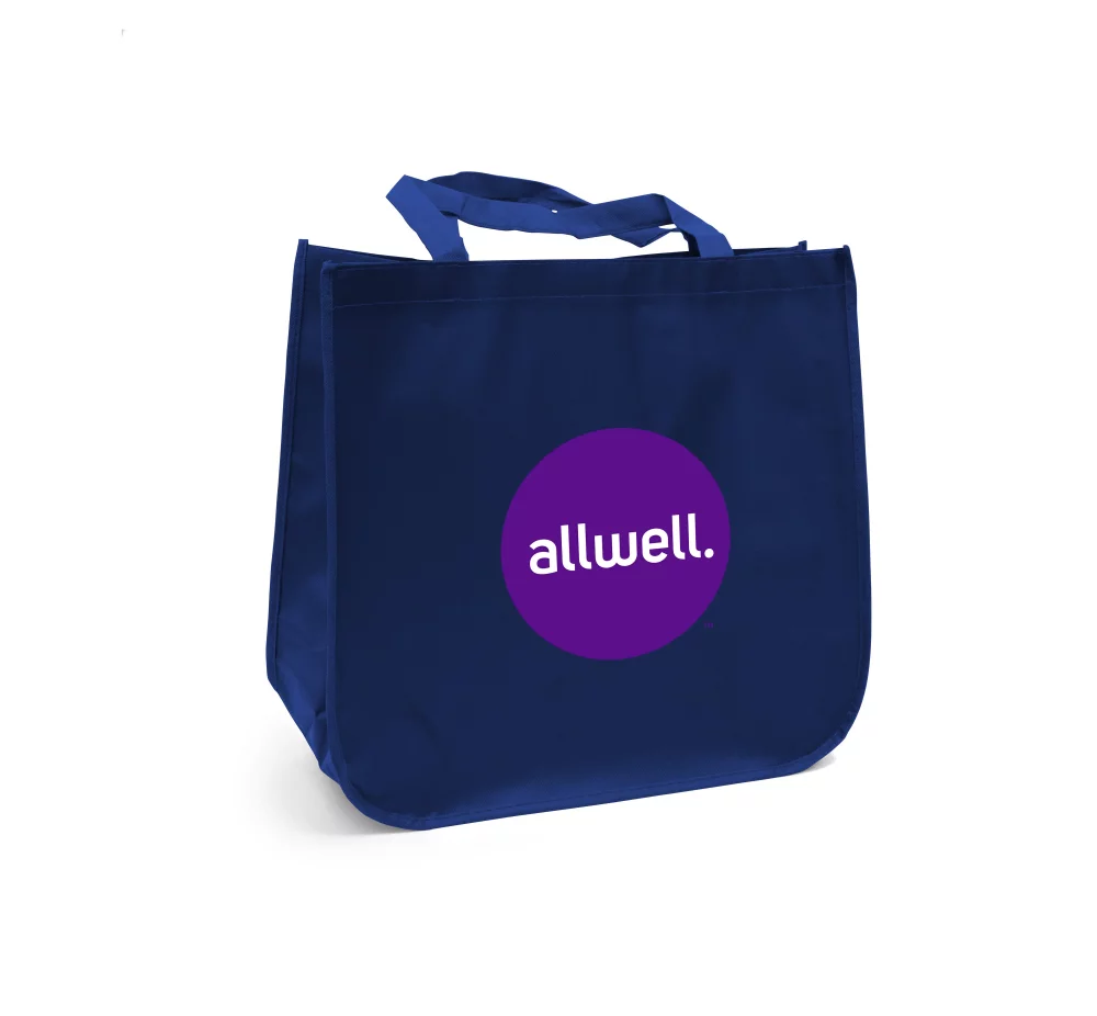 Large Non-Woven Laminated Grocery Tote