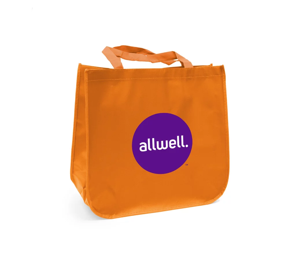 Large Non-Woven Laminated Grocery Tote
