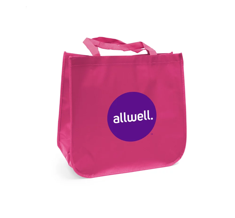 Large Non-Woven Laminated Grocery Tote