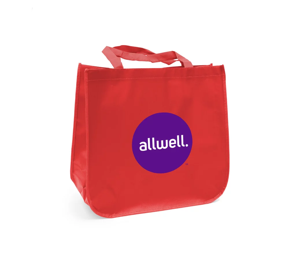 Large Non-Woven Laminated Grocery Tote