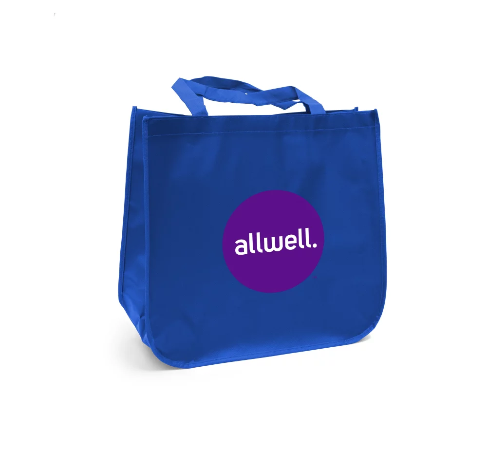 Large Non-Woven Laminated Grocery Tote