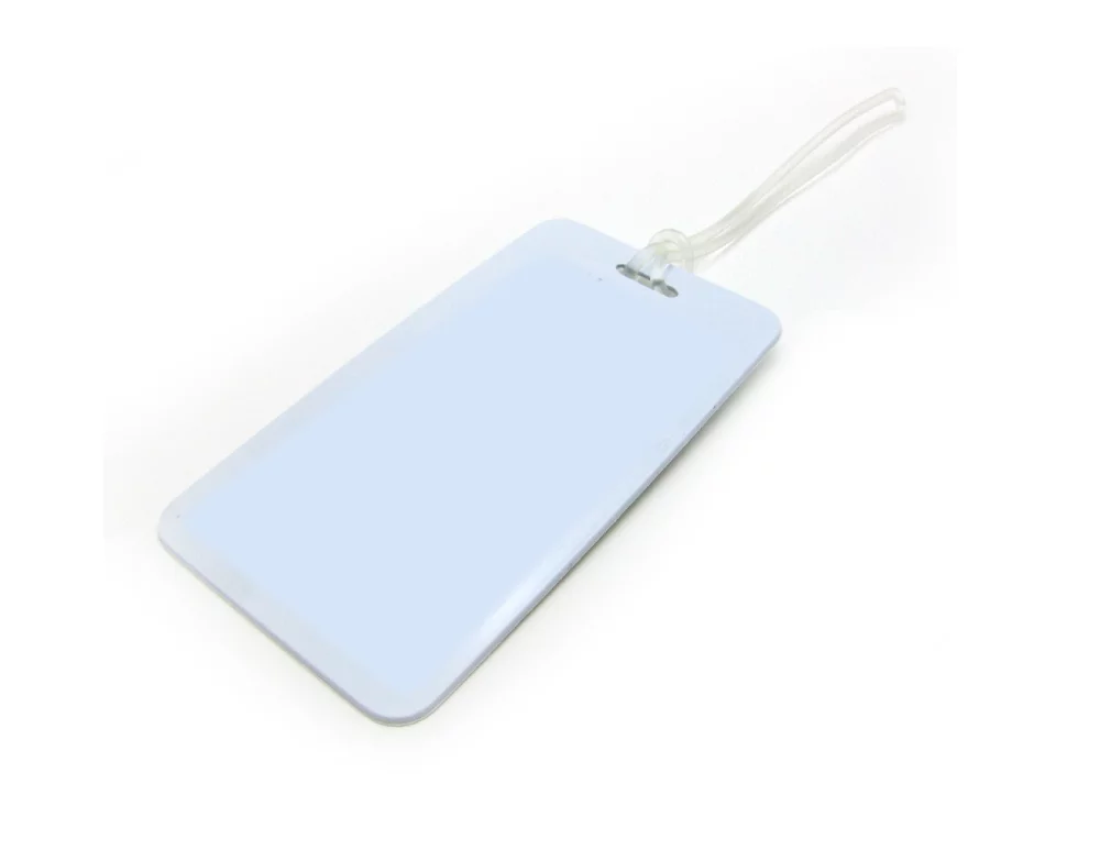 Étiquette de bagage en couleur laminée