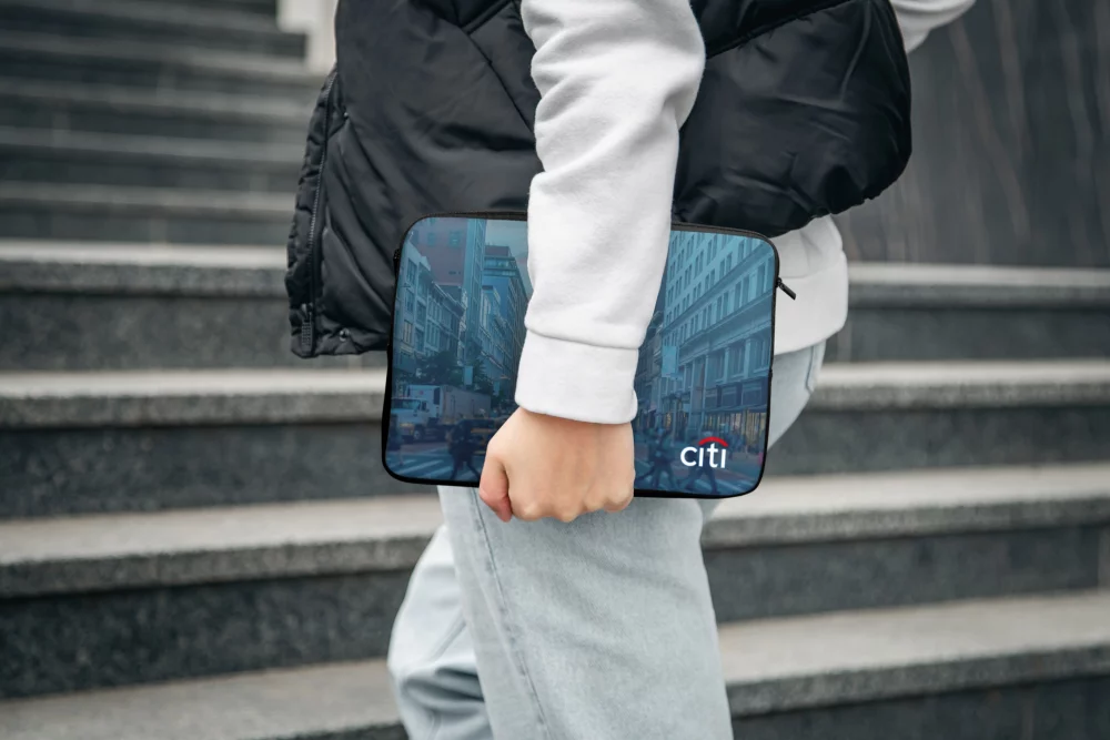 Recycled Full Color 13" Laptop Sleeve