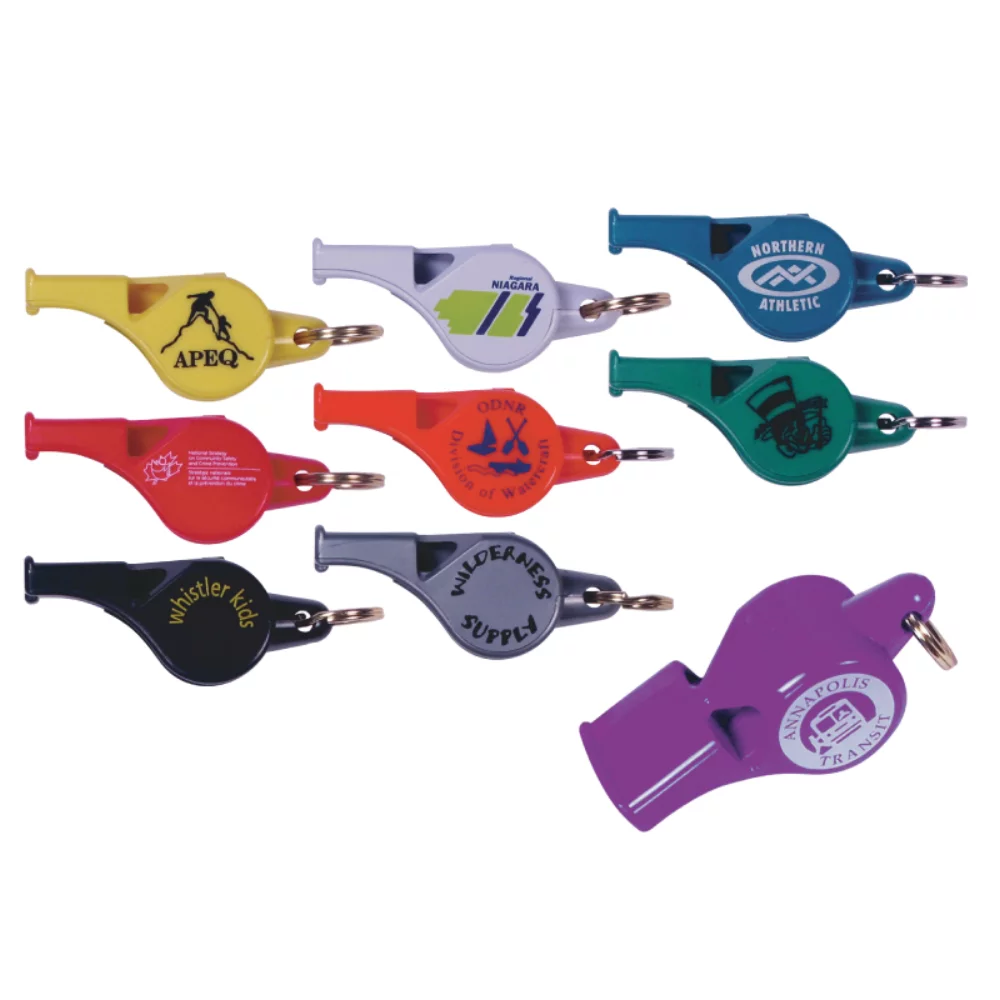 Pad Printed Whistle