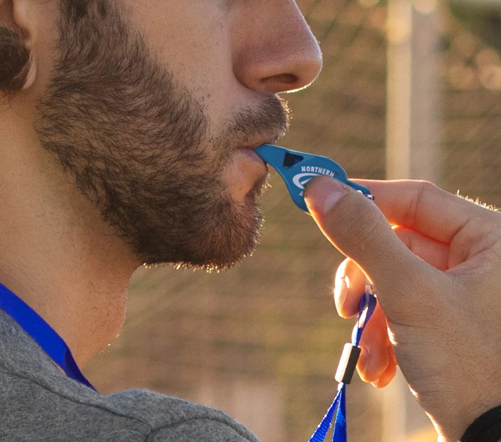 Pad Printed Whistle