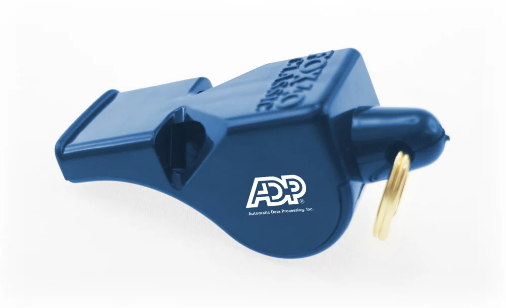 Pad Printed Whistle