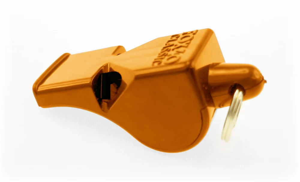 Pad Printed Whistle