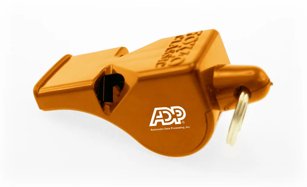 Pad Printed Whistle