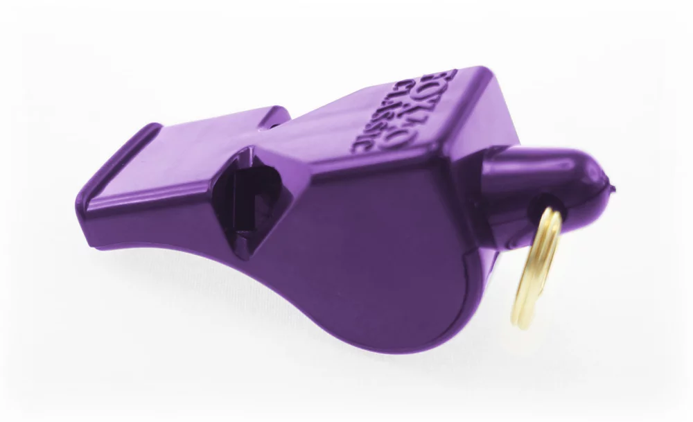 Pad Printed Whistle