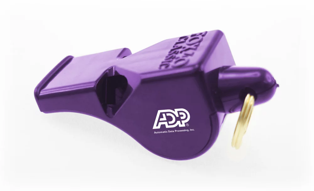 Pad Printed Whistle