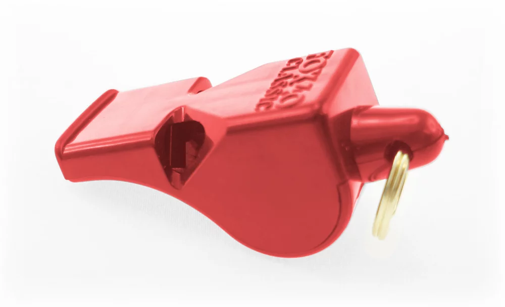 Pad Printed Whistle