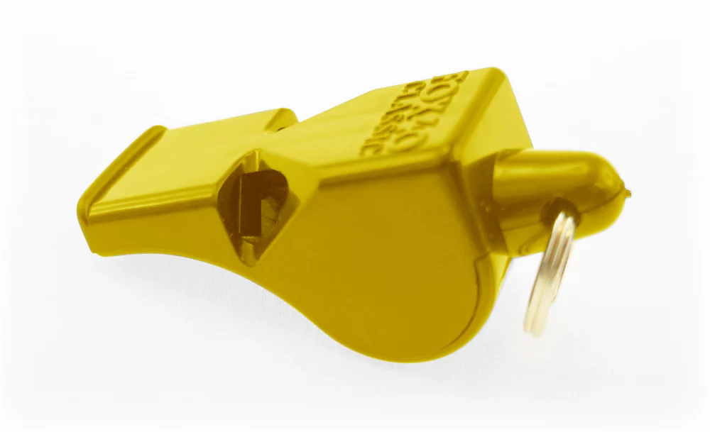Pad Printed Whistle