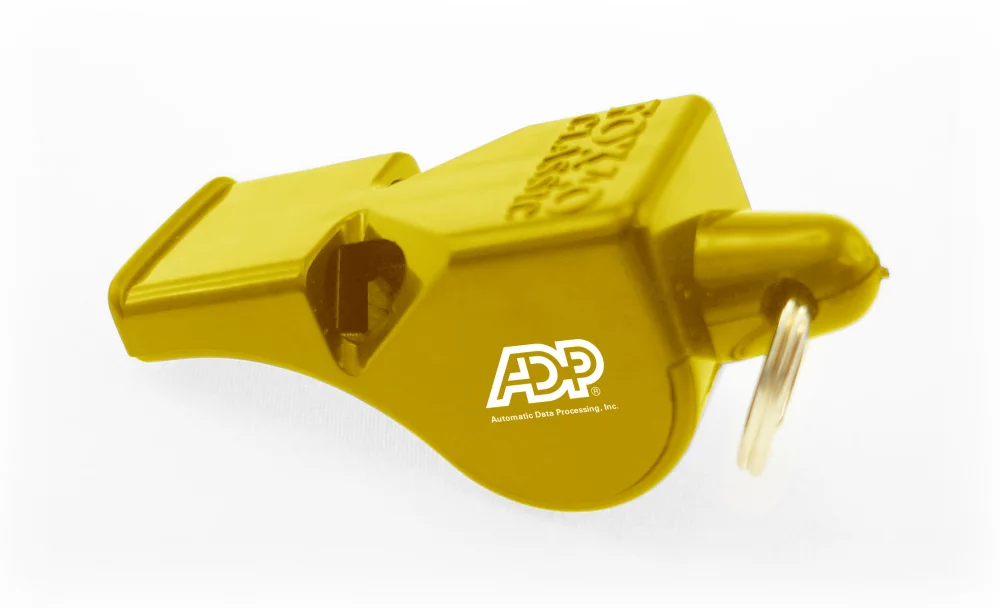 Pad Printed Whistle
