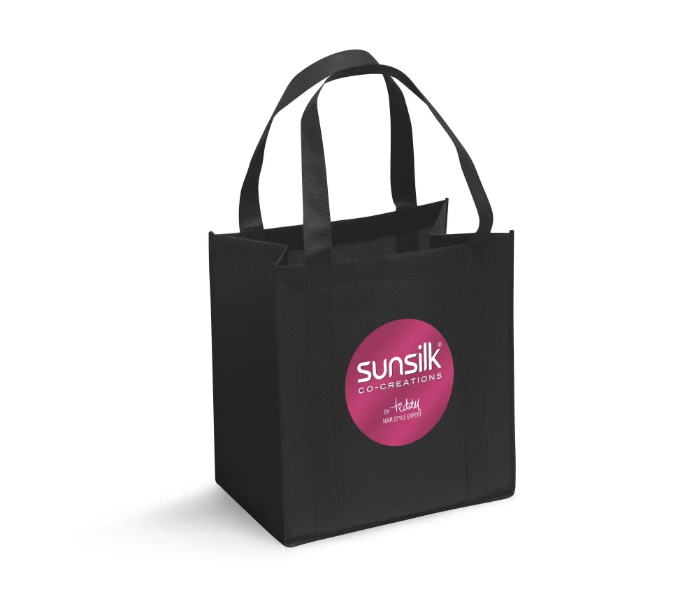 Heat Transfer Large Grocery Tote Bag