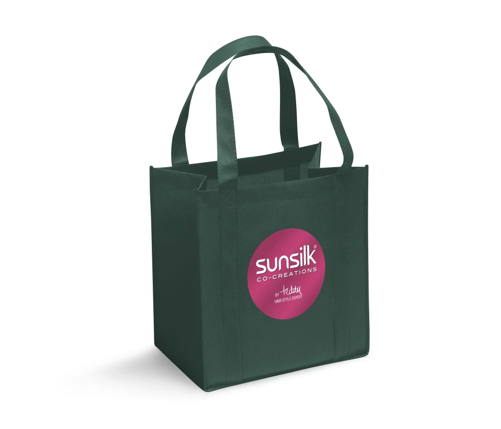 Heat Transfer Large Grocery Tote Bag