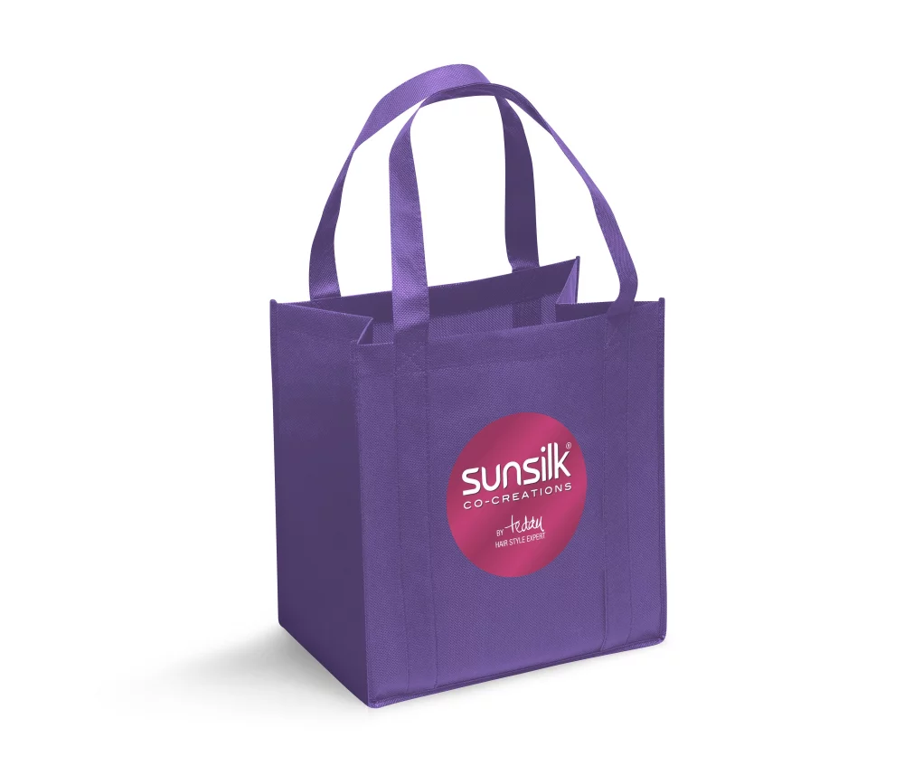 Heat Transfer Large Grocery Tote Bag