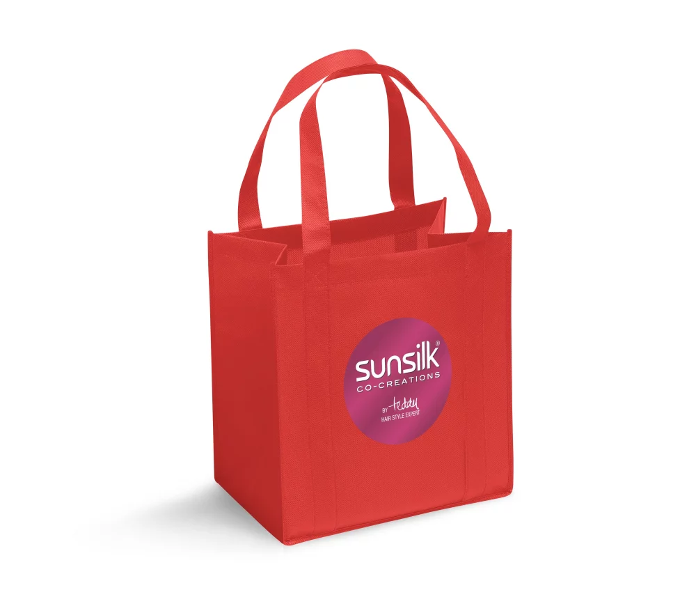 Heat Transfer Large Grocery Tote Bag