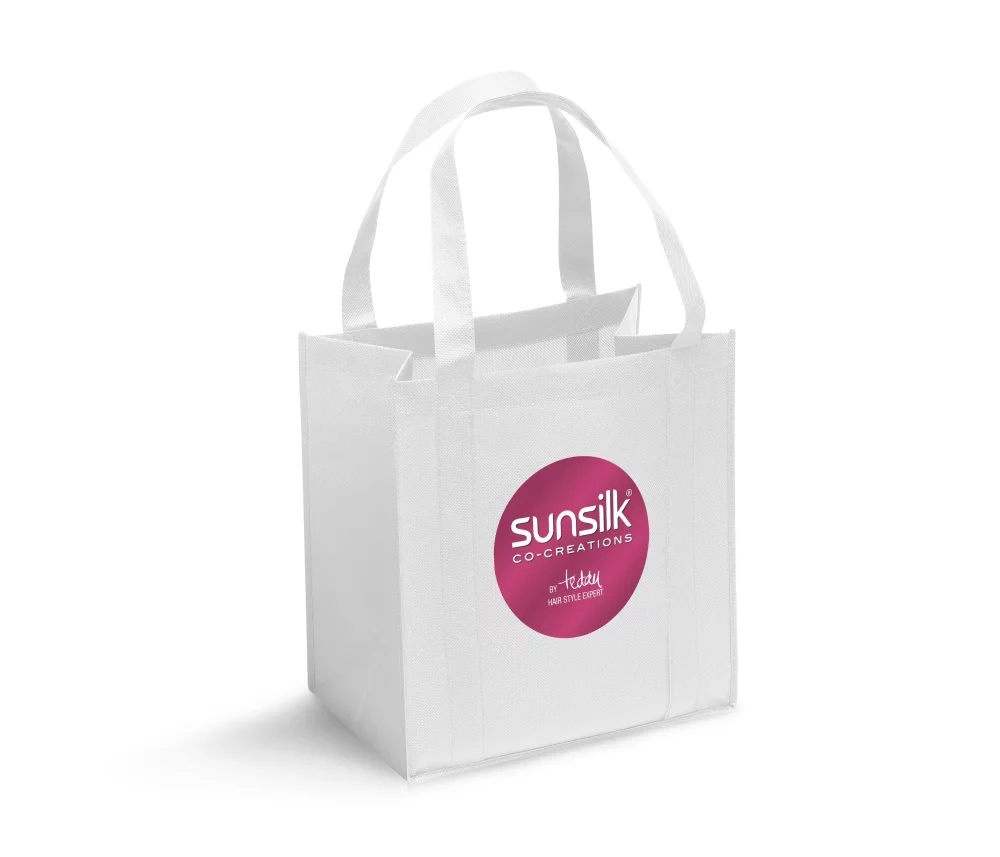 Heat Transfer Large Grocery Tote Bag