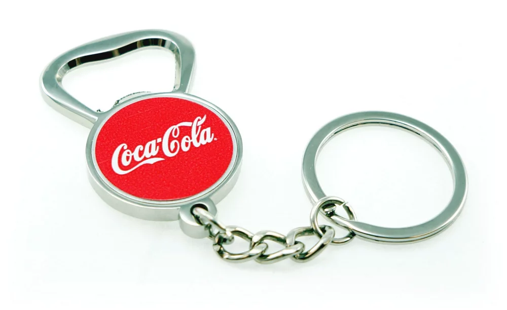 Full Color Bottle Opener Keychain