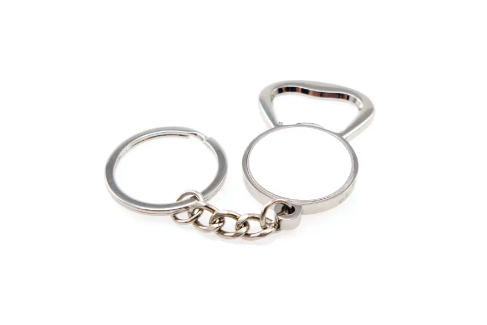 Full Color Bottle Opener Keychain