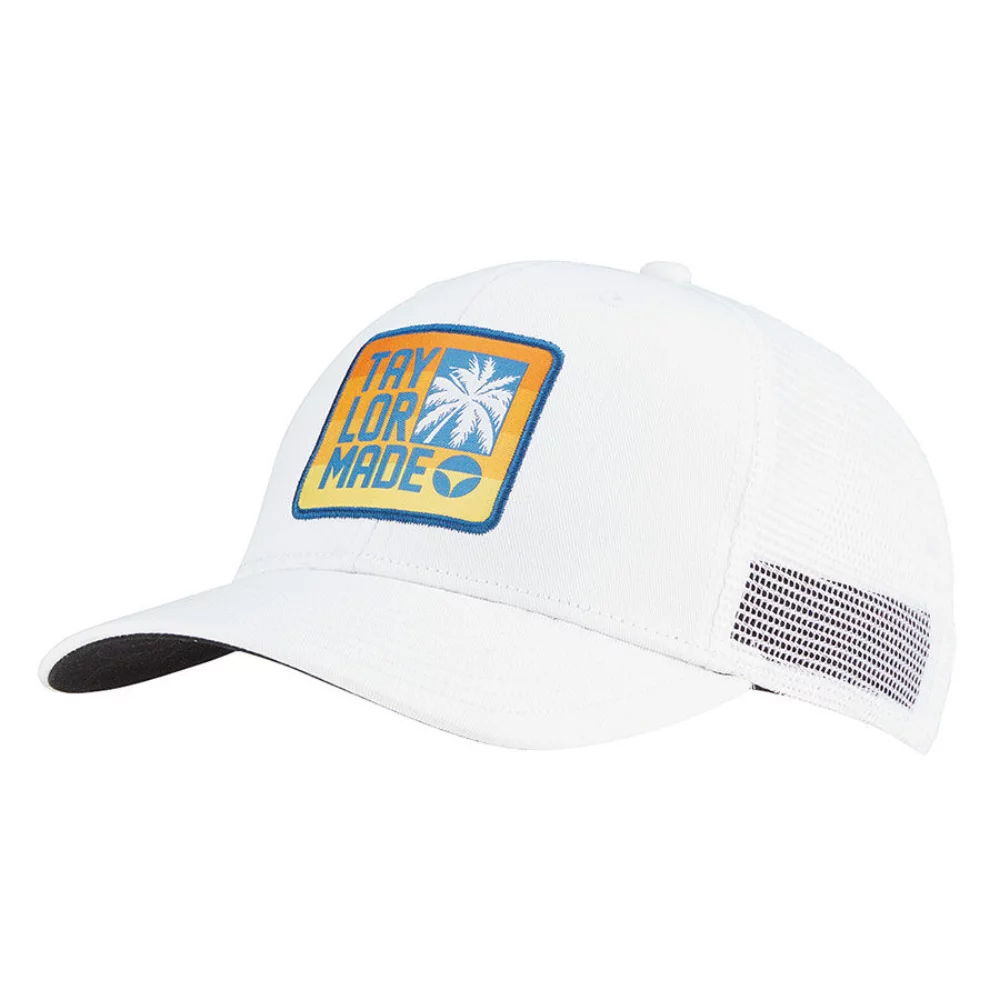 TaylorMade® Women's White Sunset Trucker Hat