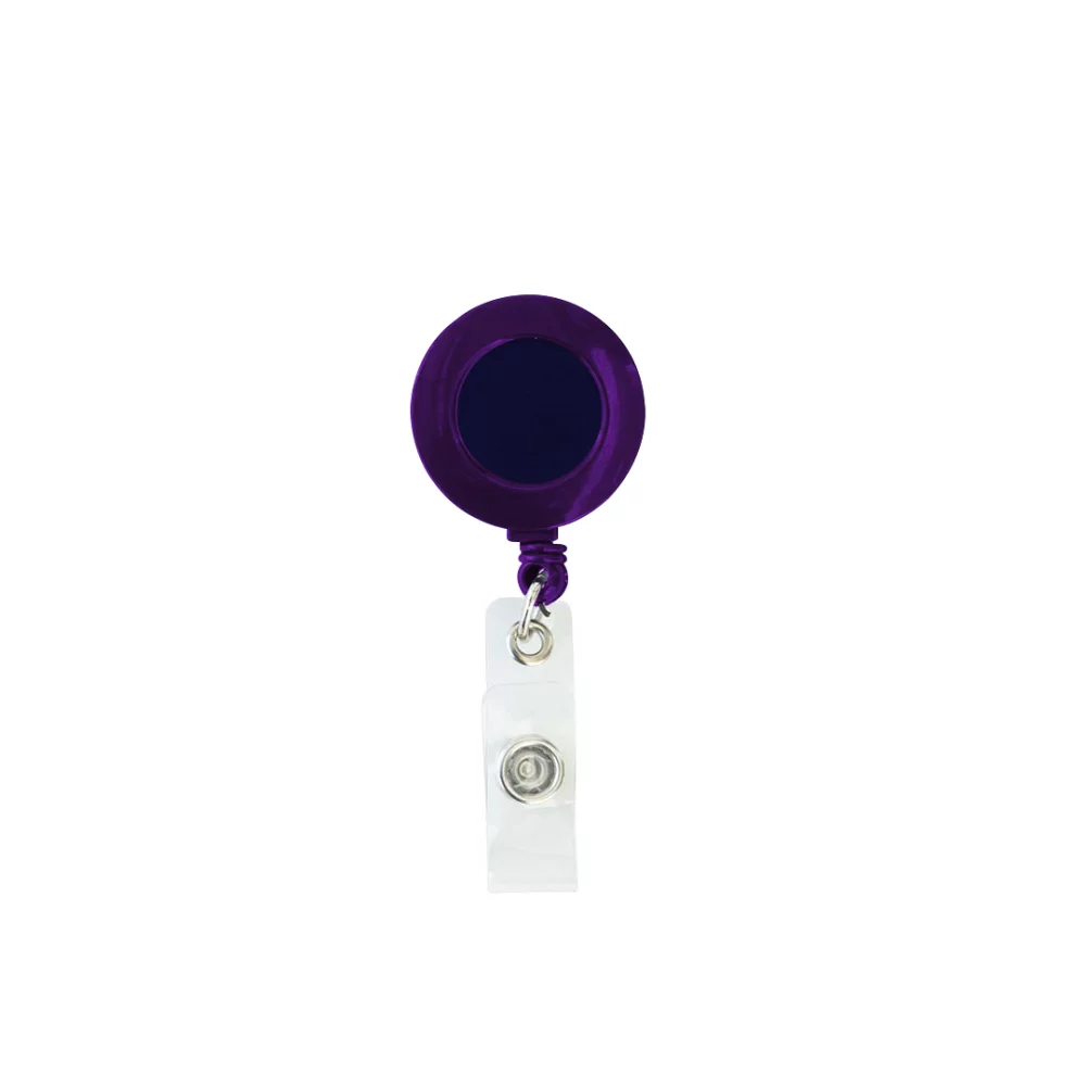 Badge rétractable imprimé en couleur