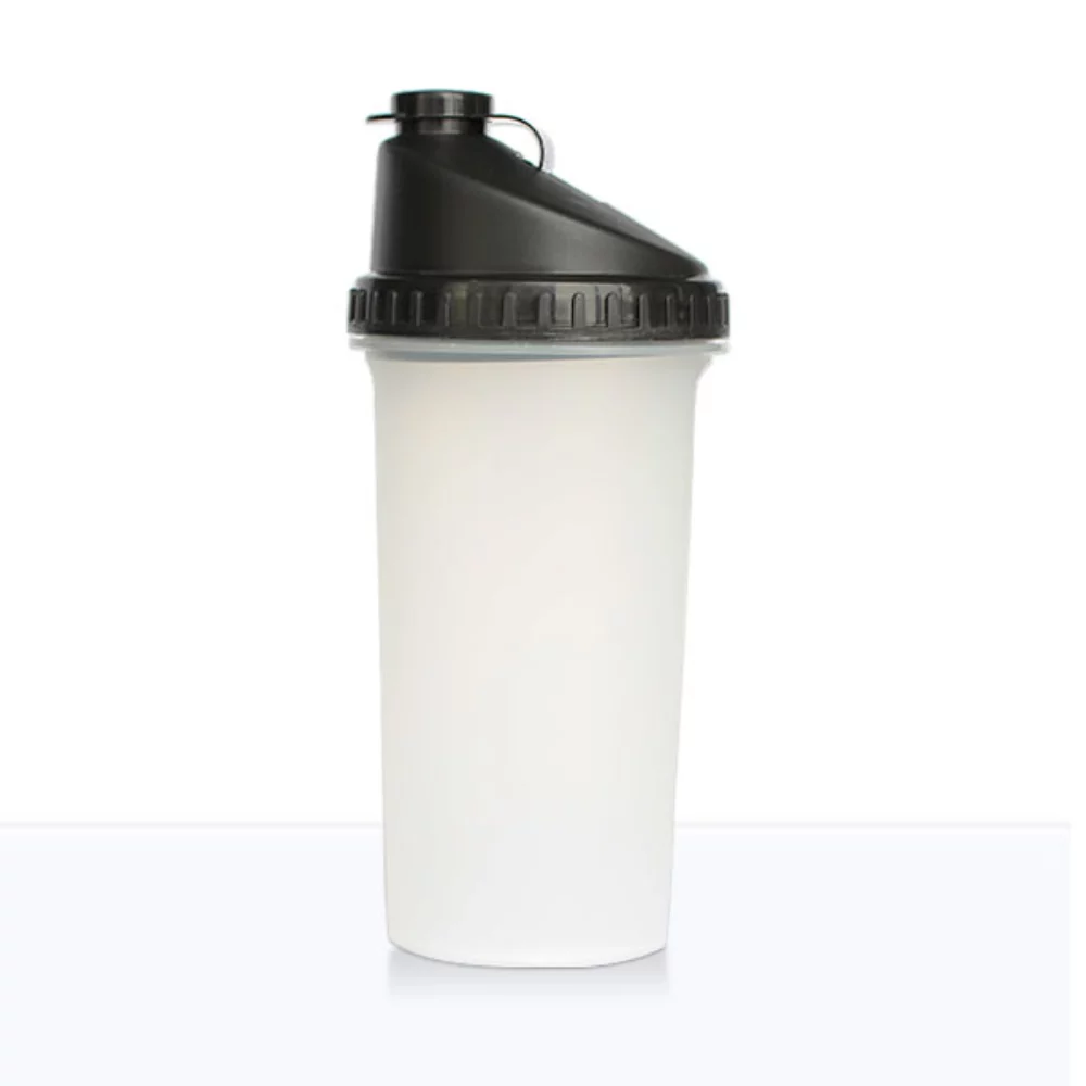 Bouteille de shaker de protéines de 700 ml avec filtre.