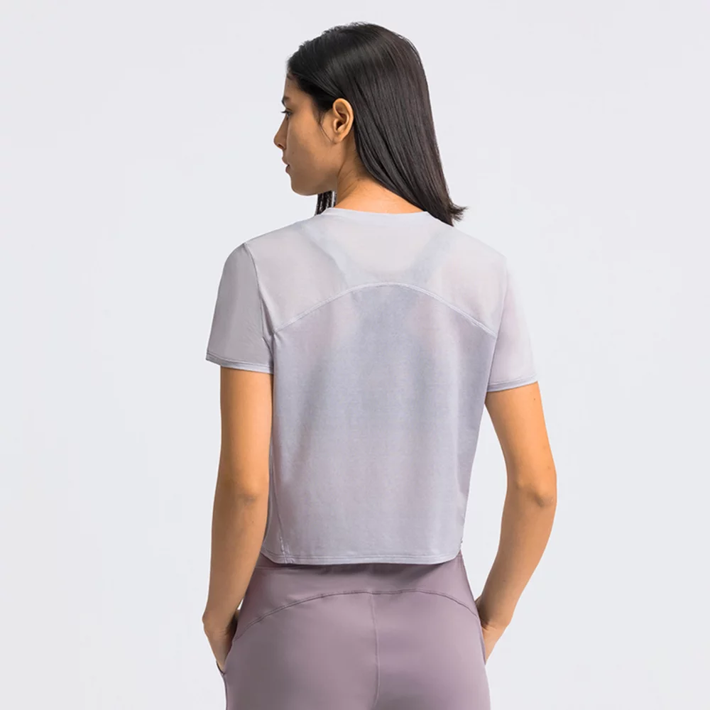 T-shirt de sport pour femmes yoga