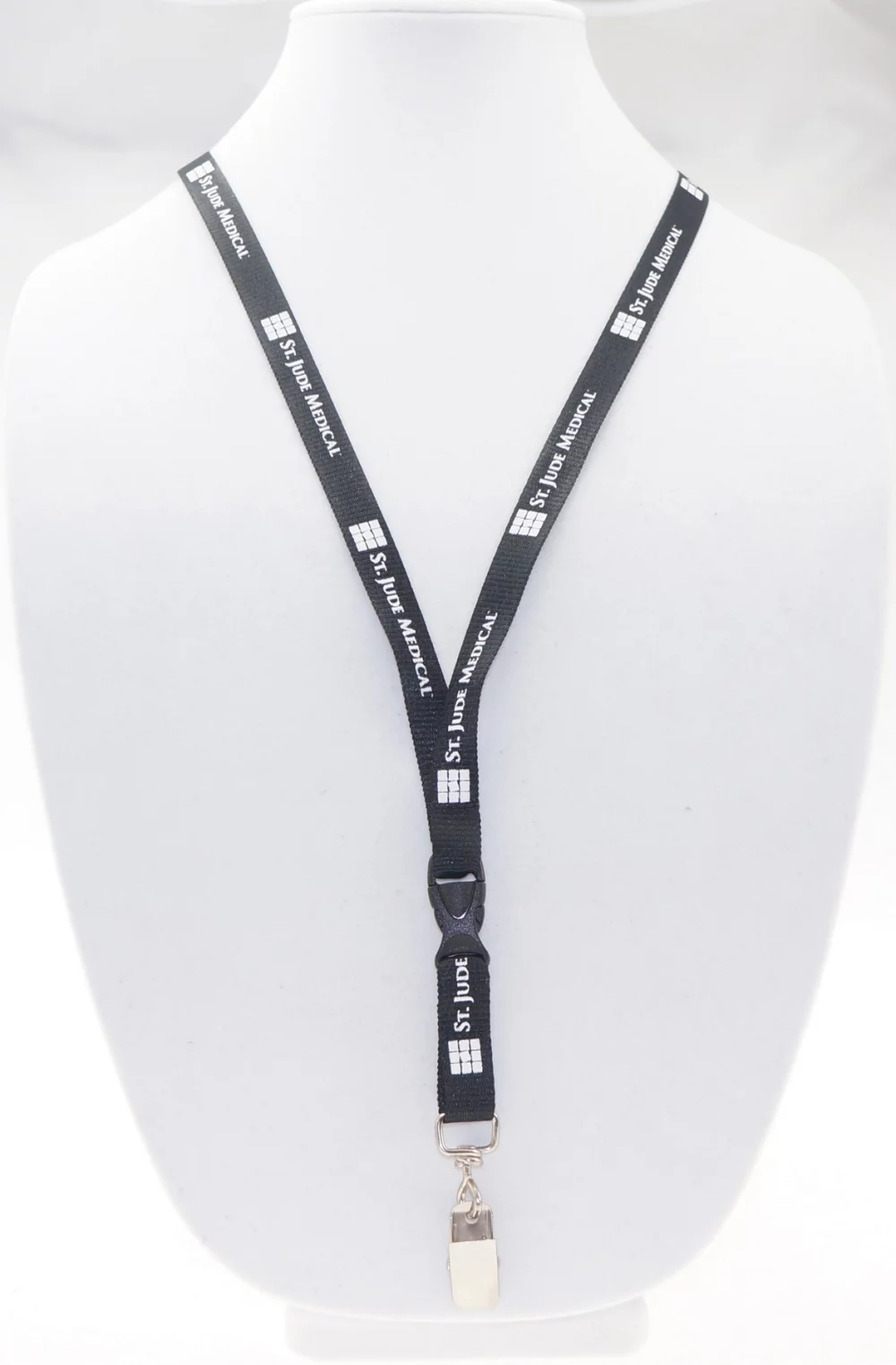 3/4" Detailed Coarse Weave Lanyard w/ Detachable Buckle
