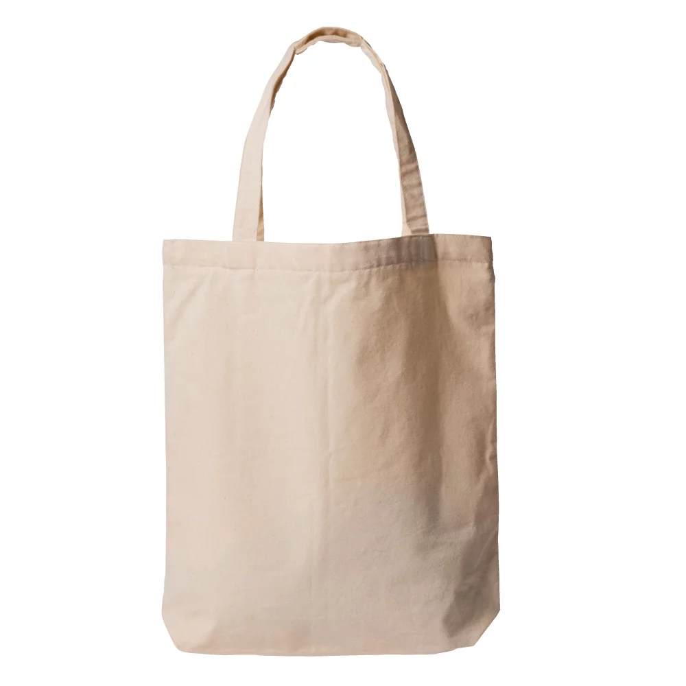 Cotton Canvas Tote with Silkscreen Imprint (Air Import)
