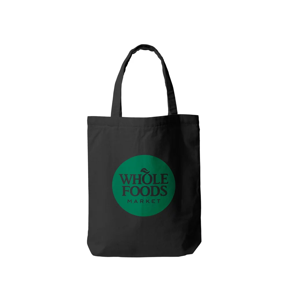 Cotton Canvas Tote with Silkscreen Imprint (Air Import)