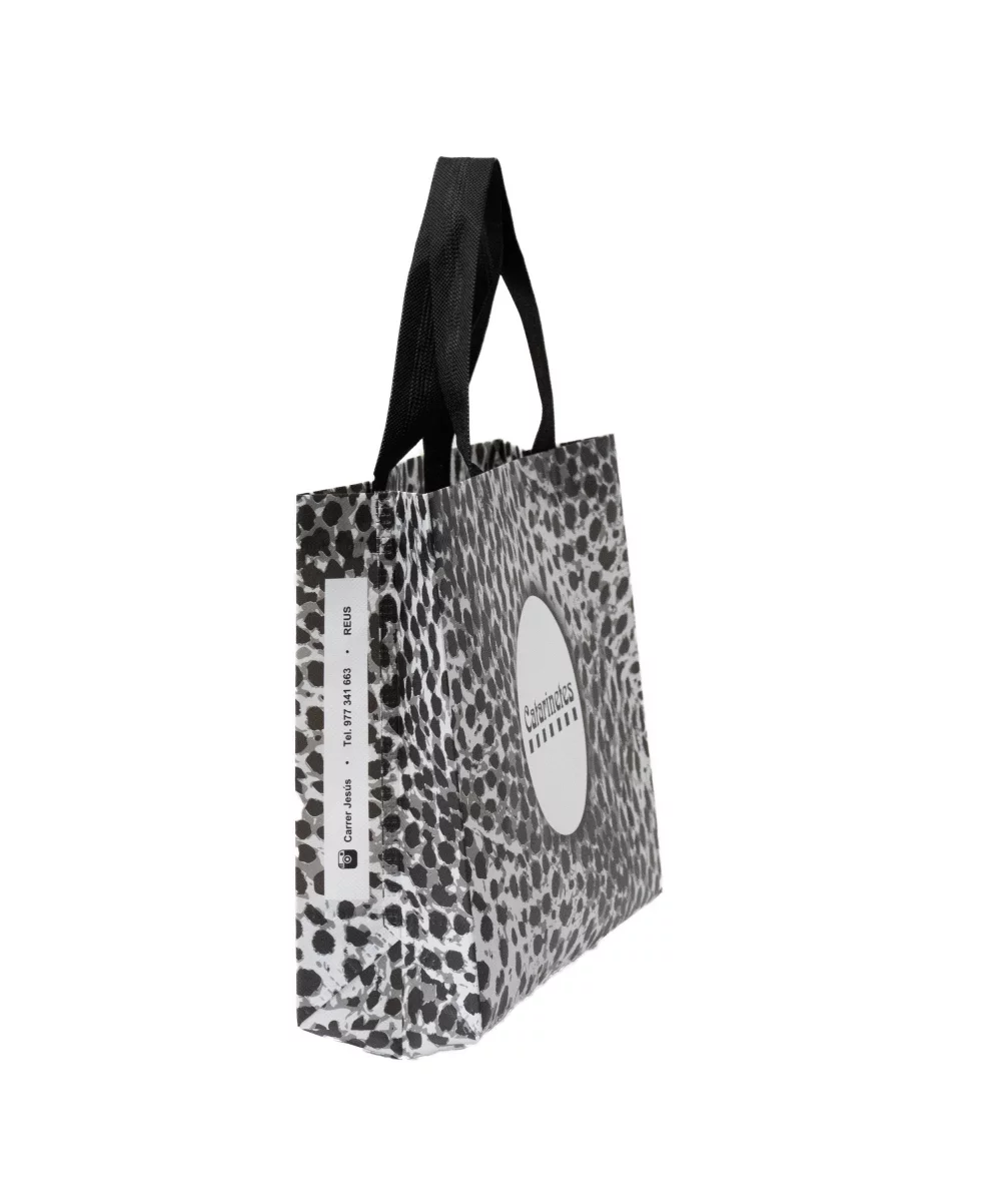 12"x10"x4" Ultrasonic Heat-seal 100gsm Laminated Nonwoven Bag