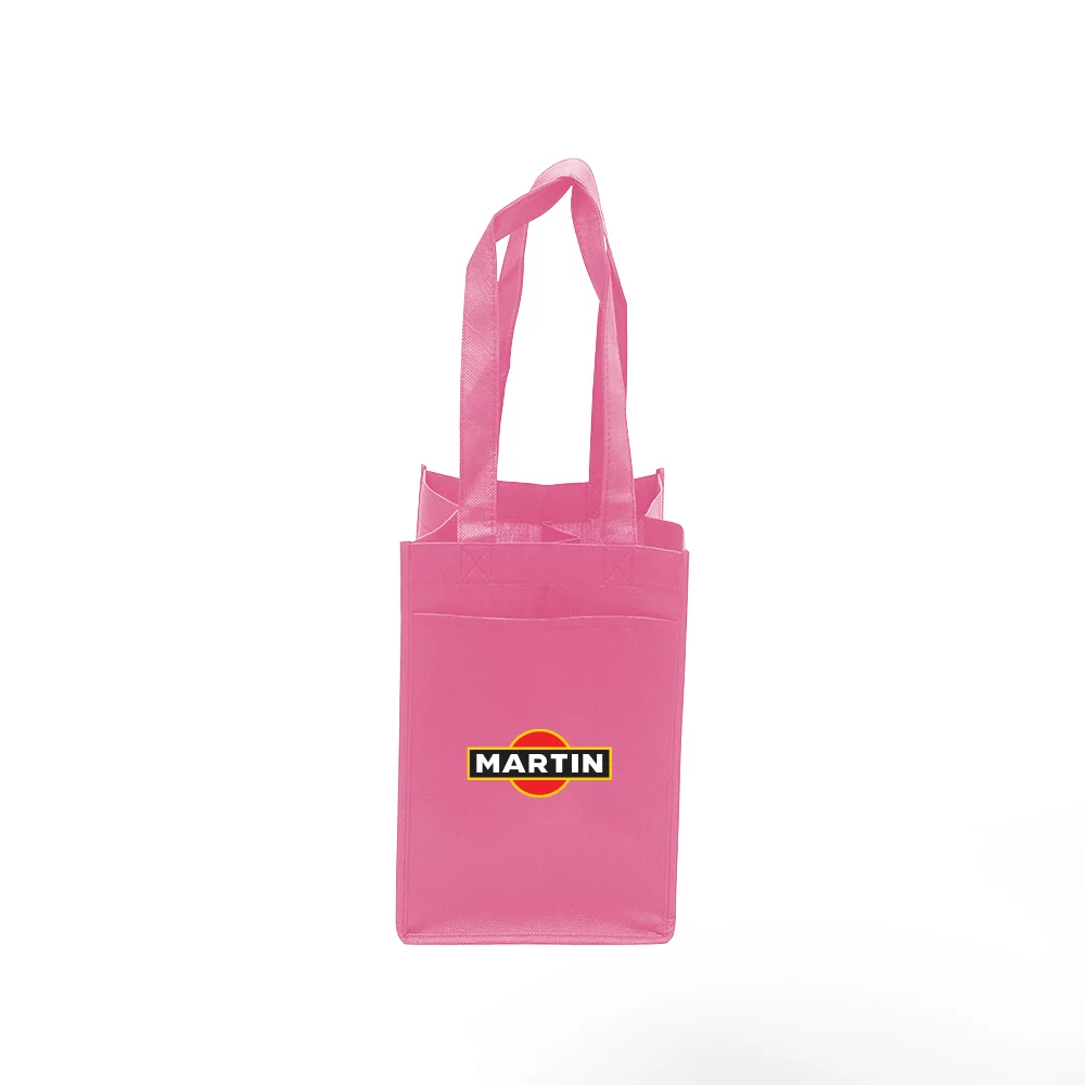 Heat Transfer Non-Woven Wine Tote Bag
