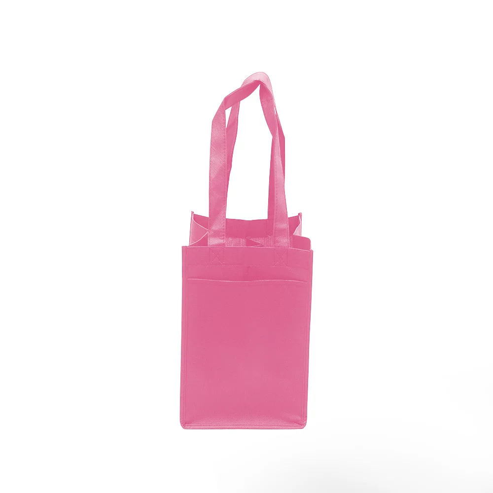 Heat Transfer Non-Woven Wine Tote Bag